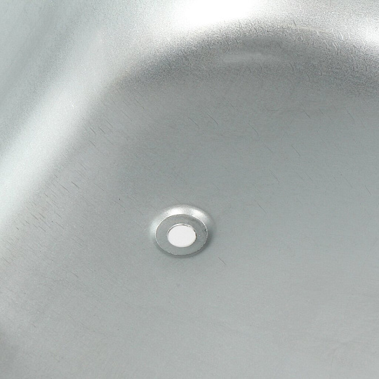 Кузов для строительной тачки сталь, 110 л, 0.8 мм, с отверстиями, серебряный