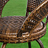 Мебель садовая Green Days, коричневая, стол, 55х55х60 см, 4 стула, 150 кг, HYB2122 - фото 6
