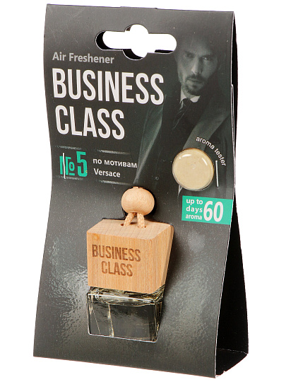 Ароматизатор в машину подвесной, бочонок, Freshco, Business Class Versace, AR1BC005