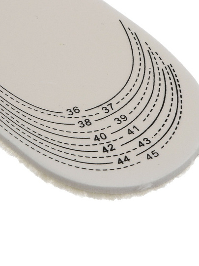 Стельки Streetwise, универсальные, зимние, шерсть, 36-46, бежевые, 459-235