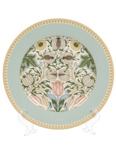 Тарелка десертная, фарфор, 19 см, кругл, Flowers, Fioretta, TDP581