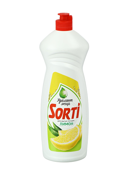 Средство для мытья посуды Sorti, Лимон, 900 мл