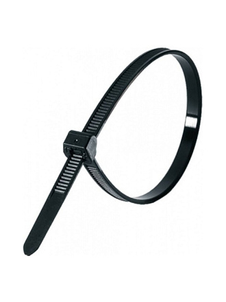 Хомут стяжной кабельный, 4.8х200 мм, нейлон, Smartbuy, SBE-CT-48-200-b