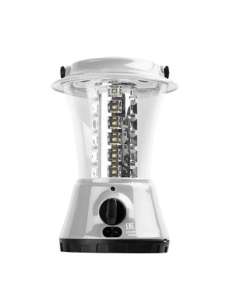 Фонарь ручной встроенный аккумулятор, ФАZА, AccuF5-L36-gy, зарядка от сети 220 В, пластик, серый, 5027602