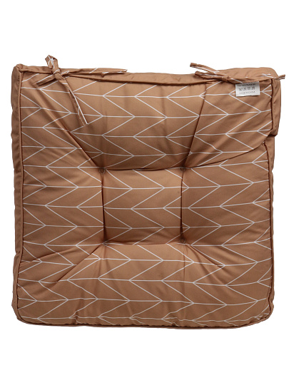 Сиденье мягкое 100%пэ, 40х40 см, бежевое, A140082