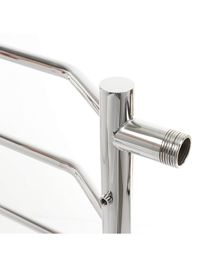 Полотенцесушитель 50х60х3/4&quot;, 5 перекладин, нержавеющая сталь, с креплением, Aquater, Прага-гранд