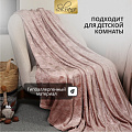Плед 2-спальный, 180х200 см, велсофт жаккард, 100% полиэстер, Silvano, Lotus, коричневый, 180/001-LOT/LA - фото 10
