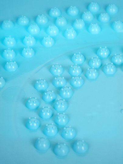 Таз пластик, круглый, с ручкой, складной, зеленый, Y4-6481