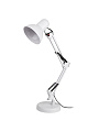 Светильник настольный E27, 40 Вт, белый, абажур белый, Эра, N-214-E27-40W-W, 12х120, Б0035069 - фото 4