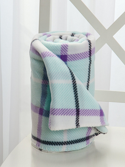 Плед 1.5-сп, 130х170 см, флис, 100%пэ, Silvano, Нежность