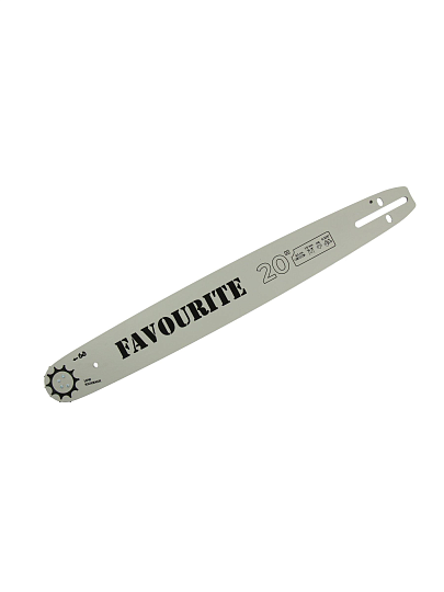 Шина Favourite, GSB 20, 20", длина шины 50 см, шаг цепи 0.325 дюйм, 1.5 мм, 76 звеньев , 103257620