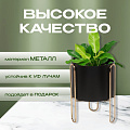 Кашпо металл, 4 л, 12х18х18 см, декоративное, Y6-10448 - фото 8