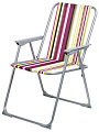 Кресло складное 47х52х74 см, Яркая полоска, ткань, полиэстер, 100 кг - фото 2