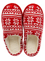 Тапки жен, красно-белый, р-р 40-41, Рождество, A210400 - фото 3