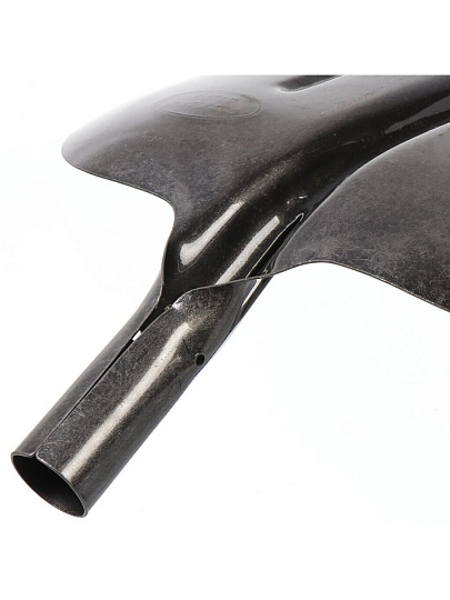 Лопата рельсовая сталь, 1.3х300х350х470 мм, 3 ребра жесткости