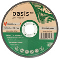 Круг отрезной по металлу, Oasis, Eco, диаметр 125х1.6 мм, посадочный диаметр 22.2 мм, зернистость P46