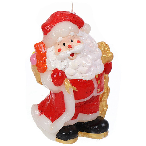 Свеча декоративная, фигурная, Весёлый Дед Мороз, 360309004308775