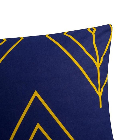 Наволочка &quot;Этель&quot; Жёлтый лепесток 70*70, Жёлтый, 100% хлопок, Поплин, 125 г/м², 5450307