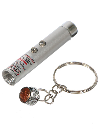 Лазерная указка для животных, на батарейках, 6 см, Y4-11432