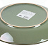 Тарелка десертная, керамика, 21 см, круглая, Verde зеленый, Daniks, ST2504-2 - фото 4