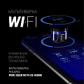 Мультиварка Polaris, PMC 0528 Wi Fi IQ Home, 40, 5 л, 750 Вт, тефлоновое покрытие чаши, антипригарное покрытие, черный с серебристым - фото 2