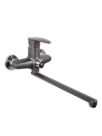 Смеситель для ванны, Stemix, с картриджем, пластиковый корпус, PL702-006E