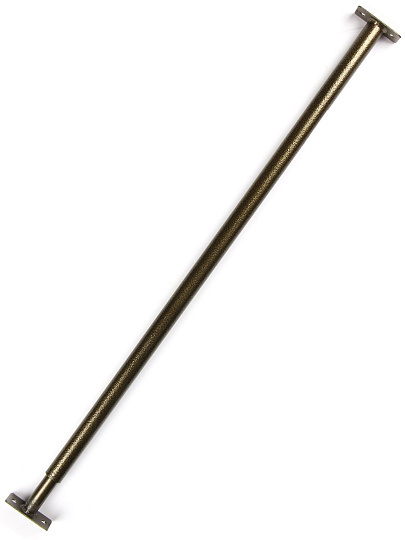 Турник 75-95х6х3 см, сталь, раздвижной, в проем, 100 кг, Ecos, 005960
