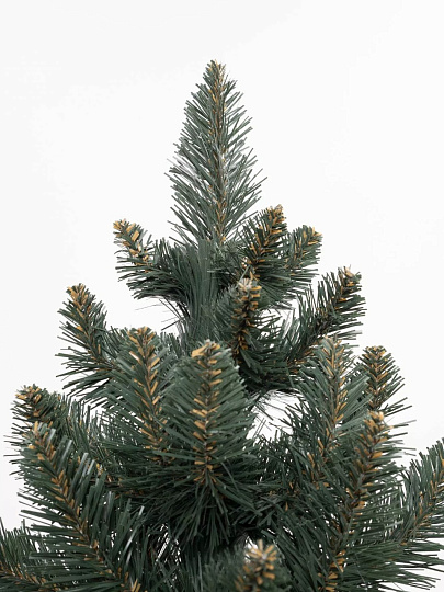 Елка новогодняя напольная, 210 см, Москворецкая, ель, зеленая, хвоя ПВХ пленка, мягкая хвоя, 251180, ЕлкиТорг