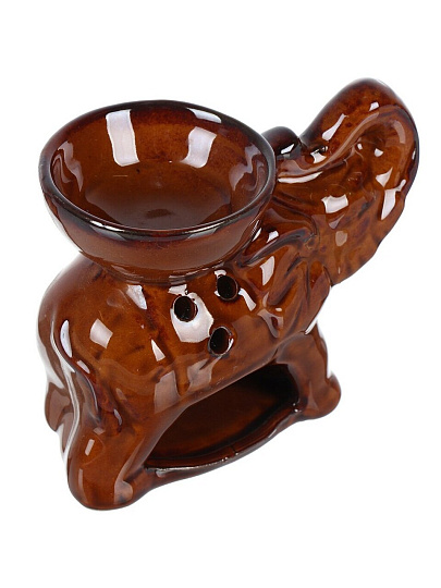 Аромалампа 6.5х8.5 см, Слон, керамика, Y6-10645