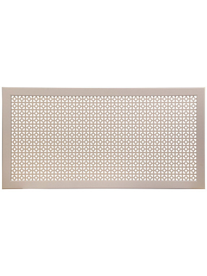 Экран для радиатора МДФ, 1200х600 мм, прямоугольный, бежевый DE LUXE, Дамаско, Стильный Дом, v532792