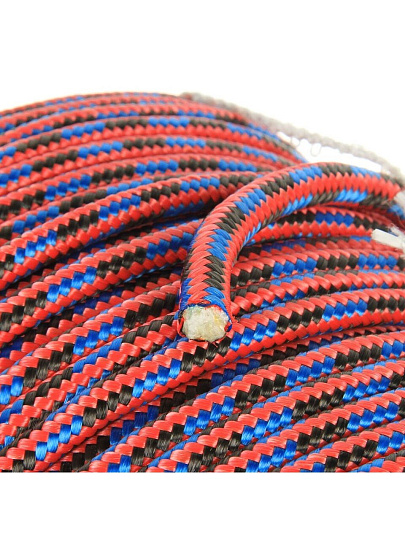 Шнур диаметр 8 мм, с сердечником плетеный, 8В 810, 15с018, в ассортименте, 100 м