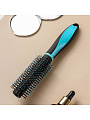 Расческа брашинг, 23х4 см, пластик, черно-голубая, A100045 - фото 2