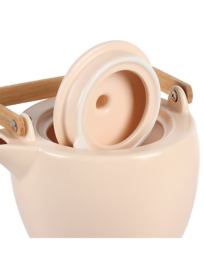 Чайник заварочный керамика, 1.125 л, Billibarri, Less Matt Apricot, 500-358