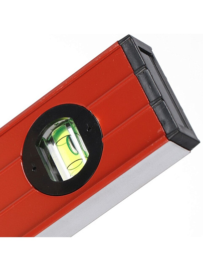 Уровень алюминий, 400 мм, 2 глазка + 1 поворотный, фрезерованная грань, Bartex, №0033, HJ-99B