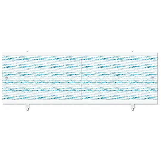 Экран для ванны 1.48 м, раздвижной, Метакам, Кварт Аква