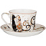 Чайная пара из фарфора Lefard Парижские коты 104-830, 500 мл - фото 3