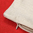 Чехол на подушку Счастливого Рождества, 100% полиэстер, 45х45 см, белые ёлочки на красном, Y9-135 - фото 2
