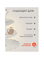 Ваза для фруктов, 3 яруса, керамика, 25.5х2.5, 20.5х2, 15.5х1.5 см, Y4-6315-2 - фото 4