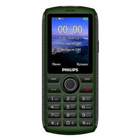 Мобильный телефон PHILIPS E218 XENIUM GREEN