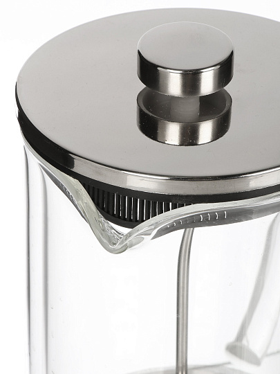 Френч-пресс 0.8 л, стекло, нерж сталь, Barouge, BF-706