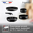 Набор сковородок алюминий, антипригарное покрытие, Tefal, 5 Ing Black, 042 38 830, съемная ручка, 22 см, 26 см - фото 8