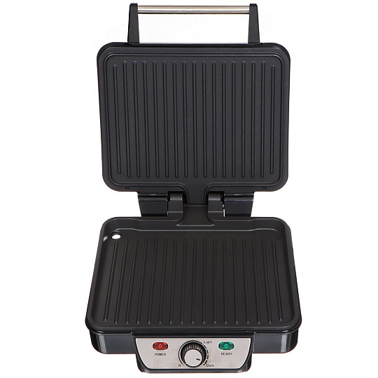 Гриль электрический First, FA-5343-2, 1800 Вт, антипригарное покрытие, контактный, емкость для мясного сока