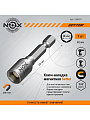Ключ-насадка для кровельных саморезов, Nox, 8х48 мм, магнитный адаптер, блистер - фото 2