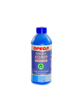 Колер краска, Ореол, голубая лагуна, 730 г