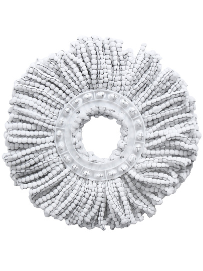 Набор для уборки, ведро с вращающимся отжимом и швабра, Bclean, A260017