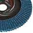 Круг лепестковый торцевой КЛТ2 для УШМ, LugaAbrasiv, диаметр 150 мм, посадочный диаметр 22 мм, зерн ZK40, шлифовальный - фото 2