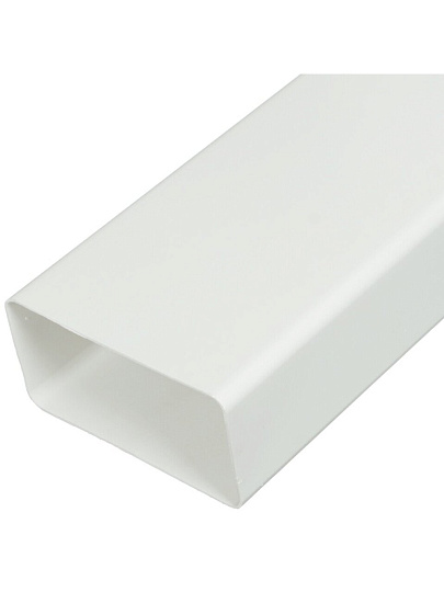 Воздуховод вентиляционый пластик, плоский, 55х110 мм, 2 м, Event, 55110 В2