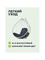 Подвесное кресло 1-мест, 98х72х186 см, 120 кг, Капля, белое, ротанг, подушка пепельная, 11020119 - фото 5