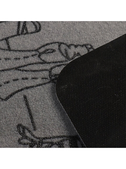 Коврик придверный, 50х80 см, прямоугольный, Счастливый Дом, Vortex, 22396