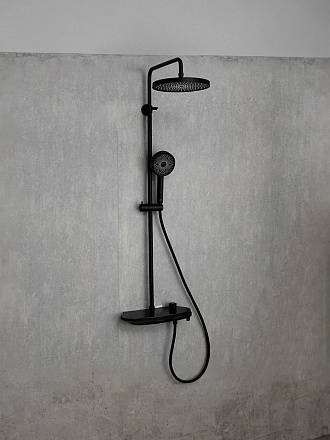 Душевая система для ванны, Gappo, короткий излив, с картриджем, с тропическим душем, G2495-86